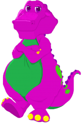 Barney The Dinosaur Meme Template