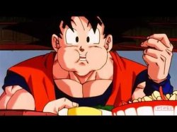 Goku food Meme Template