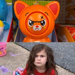 Cat kid Meme Template