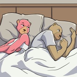 Couple in Bed / Guy Thinking Meme Template