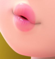 Princess Peach's Lips Meme Template