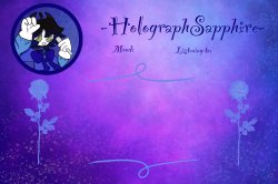 -HolographSapphire-‘s 3rd announcement template Meme Template