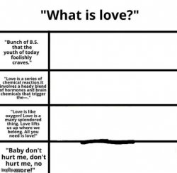 What is love Meme Template
