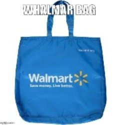 walmart bag Meme Template