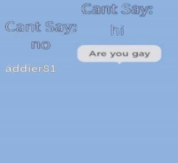 Can't Say No to Gays Meme Template