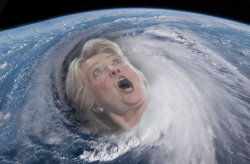 Hurricane Hillary Meme Template