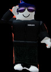 Roblox salute Meme Template