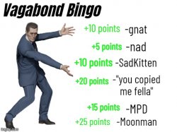 Vagabond Bingo Meme Template