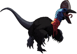 Dinofied Cassowary Meme Template