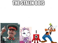 Stalin bois Meme Template