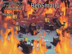 BenSmall1 Announcement temp Meme Template