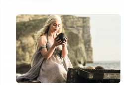 Daenerys Targaryen and dragon eggs Meme Template
