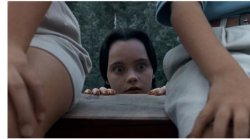 Wednesday Addams family values scared Meme Template