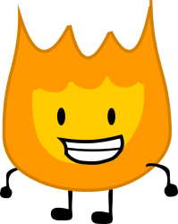 the first character in bfdi Meme Template