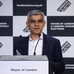 Sadiq Khan at elections Meme Template