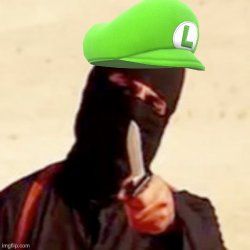 LuigiChad OC Meme Template