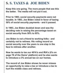 Joe Biden Social Security Evil Elderly Meme Template