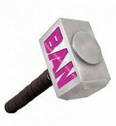 ban hammer Meme Template