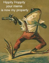 Hippety Hoppety Meme Template