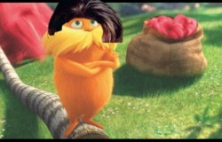 90s lorax Meme Template