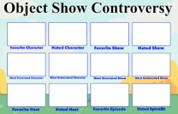 Object Show Controversy Meme Template