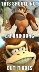 This should not expand dong but it does Meme Template