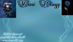 yuri playz announcement temp Meme Template