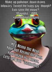 tadpole to infomorph Meme Template