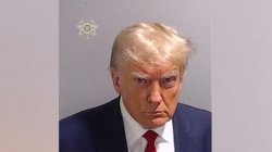 Trump mugshot Meme Template