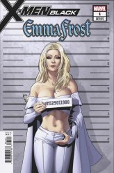 Emma Frost Mugshot Comic Book Cover Meme Template