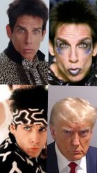 Donald Zoolander Meme Template
