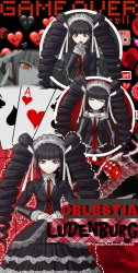 Chara's Celestia Ludenberg temp Meme Template