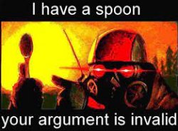 I HAVE SPOON Meme Template