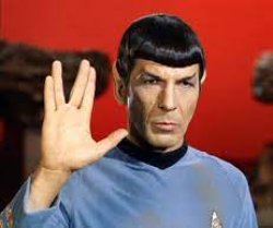 Spock Giving Vulcan Salute Meme Template