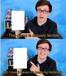 Scott the Woz this game is actually terrible Meme Template