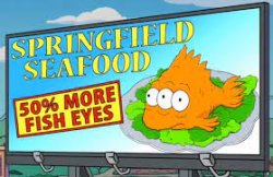 Simpsons 3 eyed fish Meme Template