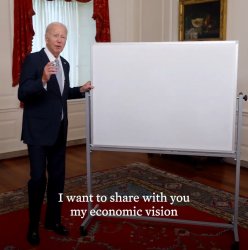 I want to share with you my economic vision Meme Template