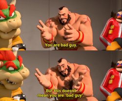 You are bad guy, but… Meme Template