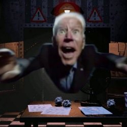 Joe Biden Jumpscare Meme Template