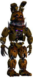 Nightmare Springbonnie Meme Template