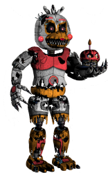 Nightmare Funtime Chica Meme Template