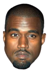 Kanye west head Meme Template