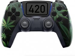PlayStation 420 weed controller Meme Template