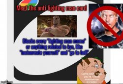 Anti kys card Meme Template