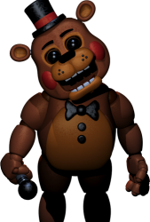 Toy Freddy Laze White And Black Eyes Meme Template