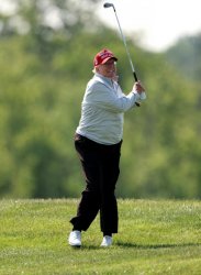 Trump golf shank fat ass Traitor Pedophile Republican JPP Meme Template