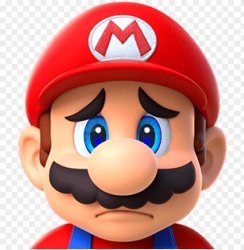 mario sad Meme Template