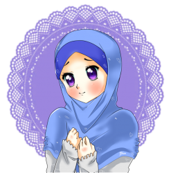 hijabi anime girl :) Meme Template