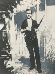 Lee Harvey Oswald Holding the Rifle... Meme Template