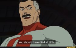 You should have died at birth Meme Template